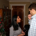 USA ID Boise 7011WestAshland 2005DEC13 ALCC 010  Would it be to fair to say that Prerna looks up to her man??? : 2005, 7011 West Ashland, Americas, Boise, Christmas, Christmas Cheer, Date, December, Events, Idaho, Month, North America, Places, USA, Year